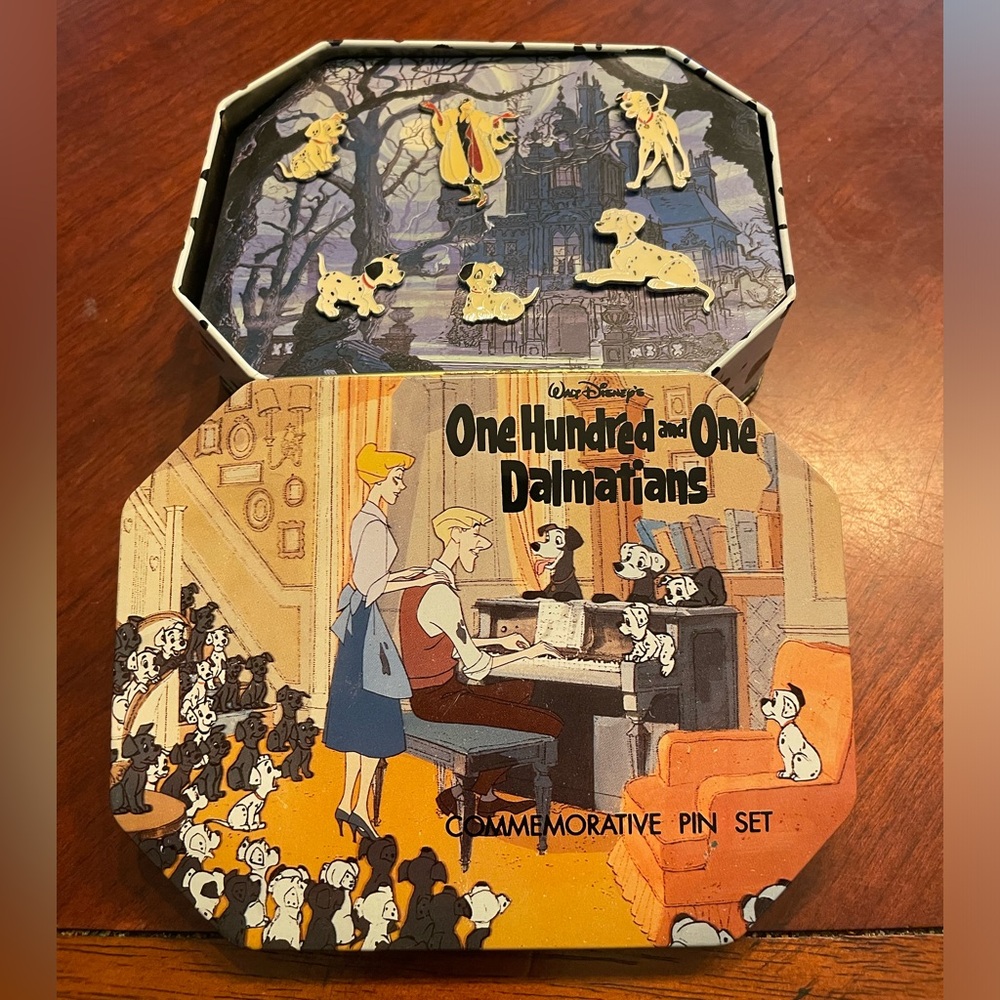 Walt Disney's One Hundred and One Dalmatians Commemorative Pin set